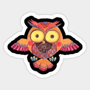 The Outstanding Owl Sticker